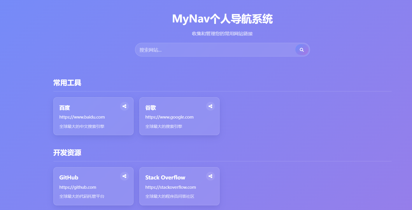 MyNav个人导航系统